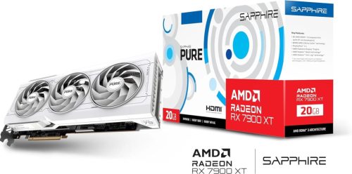 SAPPHIRE PURE OC RX 7900 XT 20GB GDDR6 videokártya