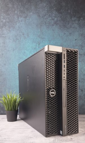 Dell Precision 5820 XL Tower Workstation PC - Xeon W-2123 112GB RAM 512GB SSD 1TB RX 580 GTS 8GB Win 11 - használt