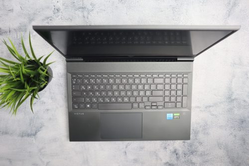 HP Victus 16-D0655NG Gamer notebook  - i5 10400H 16GB DDR4 512GB+1TB SSD  RTX 3060 6GB WIN10 - használt