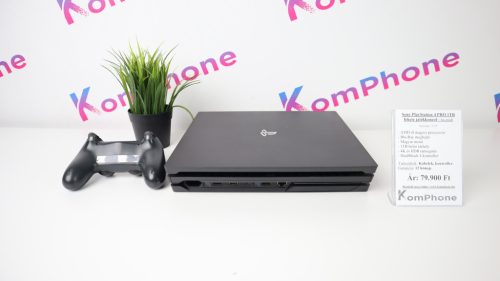 Sony PlayStation 4 PRO 1TB fekete játékkonzol garanciával hibátlan működéssel - használt