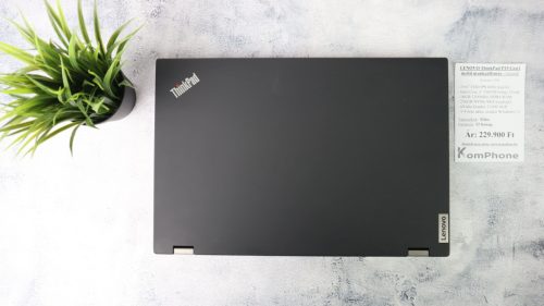 LENOVO ThinkPad P15 Gen1 mobil munkaállomás - i7 10850H 16GB DDR4 256GB SSD Quadro T1000 4GB WIN11 - használt
