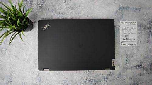 LENOVO ThinkPad P15 Gen1 mobil munkaállomás - i7 10875H 16GB DDR4 512GB SSD Quadro T1000 4GB WIN11 - használt