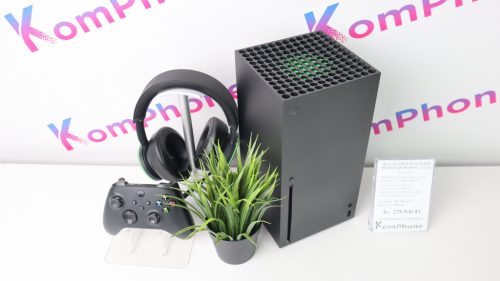 Microsoft XBOX Series X 1TB SSD fekete játékkonzol extra fejhallgatóval garanciával hibátlan működéssel - használt