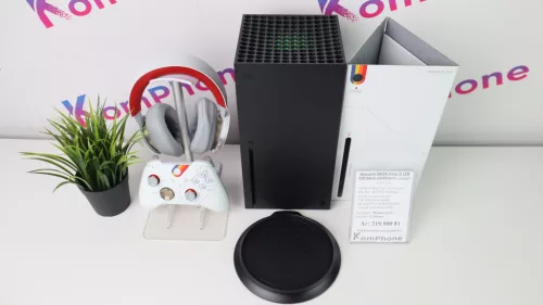 Microsoft XBOX Series X 1TB SSD fekete játékkonzol Starfield extrákkal garanciával hibátlan működéssel - használt