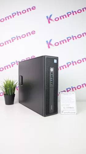 HP Elitedesk 800 G2 SFF  brand számítógép - i7 6700 16GB DDR4 250GB SSD 500GB HDD GTX 1050Ti  4GB WIN10 - használt