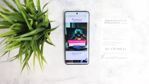 Motorola Edge 60 Pro 5G 512GB okostelefon garanciával hibátlan működéssel - használt