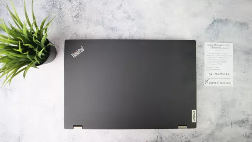 Lenovo Thinkpad P15 Gen 1 FHD notebook - i7 10850H 32GB DDR4 1TB SSD T2000 4GB W11 - használt