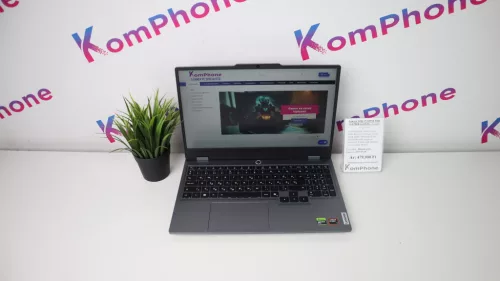 Lenovo LOQ 15AHP10 FHD GAMER notebook - Ryzen7 250 16GB DDR5 1TB SSD RTX 5060 8GB - használt
