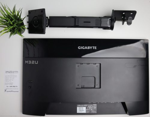 Gigabyte M32U Arm Edition 31,5” 144Hz IPS 1ms monitor garanciával hibátlan működéssel - használt