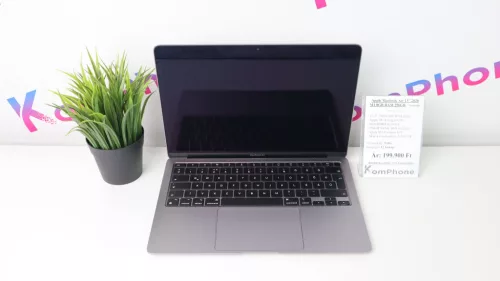 Apple Macbook Air 13” 2020 M1 8GB RAM 256GB SSD notebook garanciával hibátlan működéssel - használt