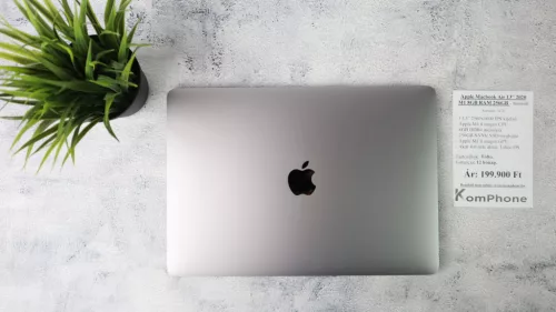 Apple Macbook Air 13” 2020 M1 8GB RAM 256GB SSD notebook garanciával hibátlan működéssel - használt