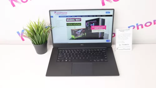 Dell Precision 5520 FHD notebook - i7 7820HQ 16GB DDR4 256GB SSD M1200 4GB - használt