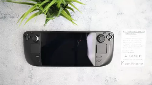 VALVE Steam Deck LCD 1TB SSD kézikonzol garanciával hibátlan működéssel - használt