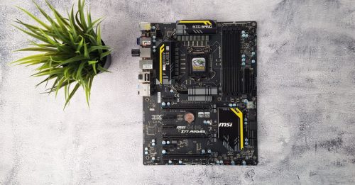 MSI Z77 MPOWER Z77 chipset alaplap garanciával hibátlan működéssel - használt