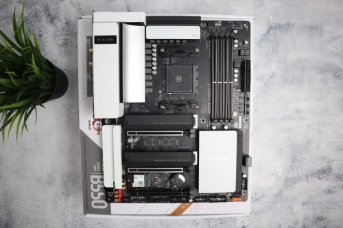 GIGABYTE B550 Vision D B550 chipset alaplap garanciával hibátlan működéssel - használt