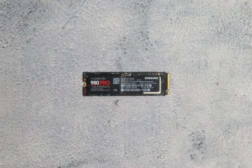 1TB Samsung 980 Pro NVMe SSD meghajtó garanciával hibátlan működéssel - használt