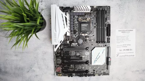 Asus Z170-A Z170 chipset alaplap garanciával hibátlan működéssel - használt