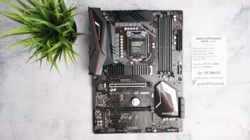 Gigabyte Z390 Gaming X alaplap garanciával hibátlan működéssel - használt