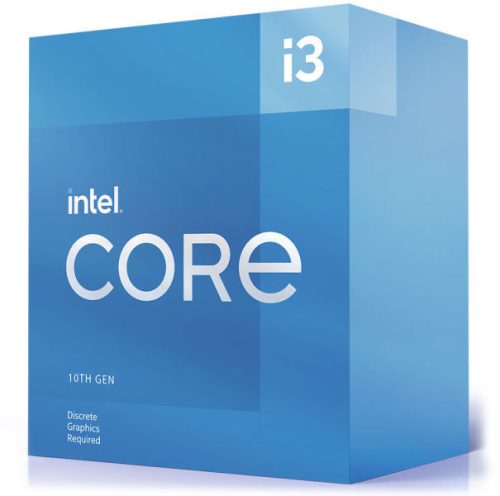 Intel Core i3 10105F (4 mag 8 szál 3,7GHz-4,4GHz) processzor