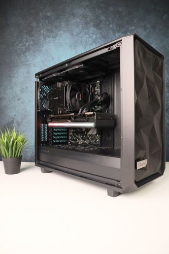 Gamer számítógép ASRock X570 R9 5900X 32GB DDR4 1TB SSD  RX 7800 XT 16GB Fractal Design Meshify 2 Chieftec 850W - használt