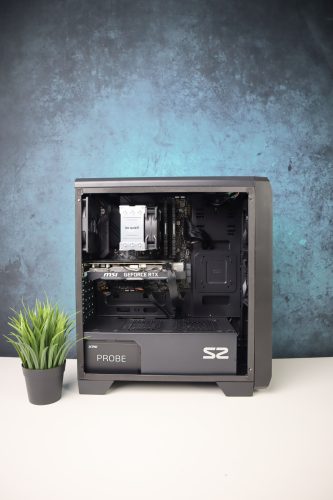 Gamer számítógép ASUS 560M i5 10400F 16GB DDR4 512GB SSD RTX 2060 Super 8GB ZALMAN S2 TG ADATA 600W - használt