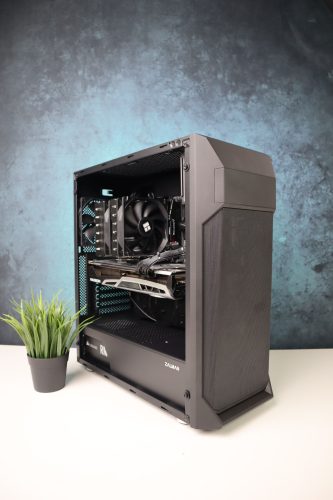 Gamer számítógép ASUS  B760M i7 13700K 32GB DDR4 512GB SSD RX 6800 16GB Zalman Z1 Plus Corsair 750W - használt
