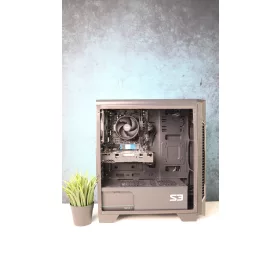   Gamer számítógép GIGABYTE A520M R5 1400 8GB DDR4 256GB SSD 500GB HDD GTX 1050 Ti 4GB ZALMAN S3 DEEPCOOL 400W - használt