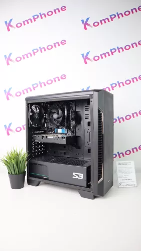 Gamer számítógép GIGABYTE A520M R5 1400 8GB DDR4 256GB SSD 500GB HDD GTX 1050 Ti 4GB ZALMAN S3 DEEPCOOL 400W - használt