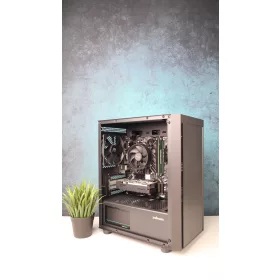   Gamer számítógép Gigabyte B450M R5 5 2600 8GB DDR4 512GB SSD GTX 1650 4GB ZALMAN T3 Plus Deepcool 400W - használt