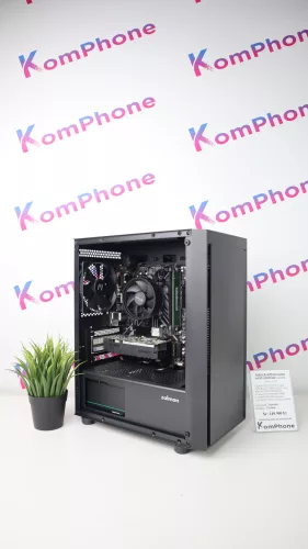 Gamer számítógép Gigabyte B450M R5 5 2600 8GB DDR4 512GB SSD GTX 1650 4GB ZALMAN T3 Plus Deepcool 400W - használt