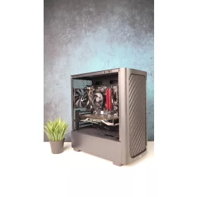   Gamer számítógép GIGABYTE B450M R5 3600 16GB DDR4 512GB SSD GTX 1070 8GB Formula Air Mesh G3 Adata 600W - használt