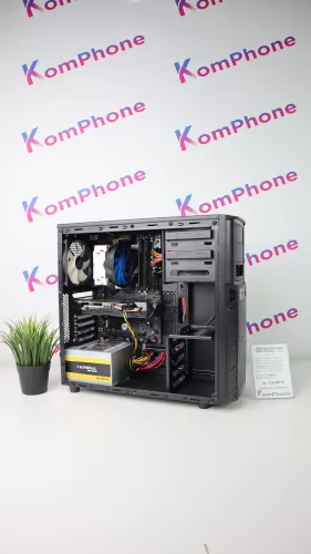 Gamer számítógép Gigabyte Z270 i5 7600K 16GB DDR4 256GB SSD GTX 1060 3GB Zalman Z1 CHIEFTEC 500W - használt