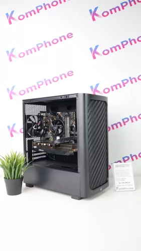 Gamer számítógép ASUS B360M i5 9400F 16GB DDR4 512GB SSD RX 5600XT 6GB Formula Air Mesh G3 FSP 600W - használt