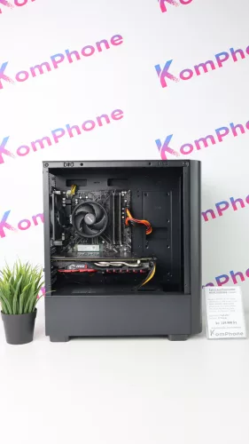 Gamer számítógép Gigabyte B450M R5 2600 16GB DDR4 256GB SSD GTX 1060 6GB Formula Air Mesh G3 Chieftec 500W - használt