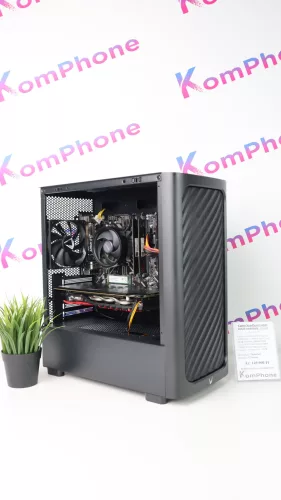 Gamer számítógép Gigabyte B450M R5 2600 16GB DDR4 256GB SSD GTX 1060 6GB Formula Air Mesh G3 Chieftec 500W - használt