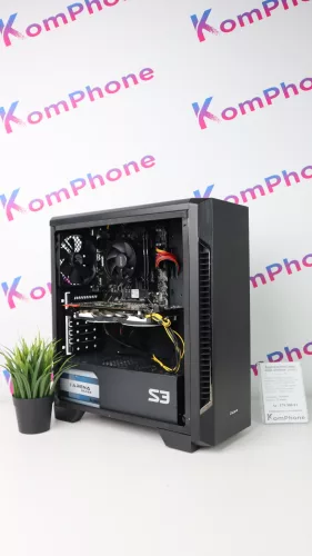 Gamer számítógép Gigabyte B450M R5 3600 16GB DDR4 512GB SSD GTX 1070 8GB Zalman S3 Chieftec 700W - használt