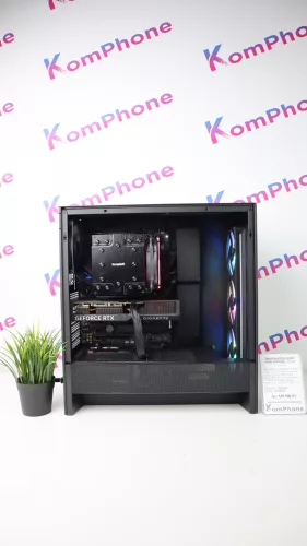 Gamer számítógép ASUS STRIX B650E R7 7700X 16GB DDR5 512GB SSD RTX 4070 12GB NZXT H5 Flow RGB THERMALTAKE 750W - használt