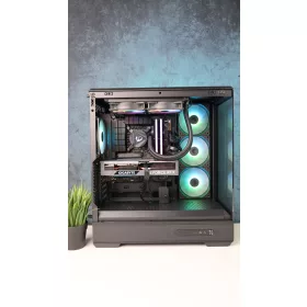   Gamer számítógép ASUS B760 i7 13700K 32GB DDR5 512GB SSD RTX 4070 12GB Aerocool P500B Digi ARGB THERMALTAKE 750W - használt