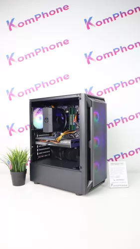 Gamer számítógép Gigabyte B450M R5 5500 32GB DDR4 512GB SSD RTX 3060 12GB Rampage SHIVA Chieftec 700W - használt