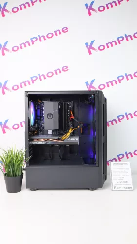 Gamer számítógép Gigabyte B450M R5 5500 32GB DDR4 512GB SSD RTX 3060 12GB Rampage SHIVA Chieftec 700W - használt
