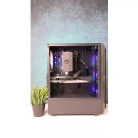   Gamer számítógép ASRock A520M R7 5700 32GB DDR4 512GB SSD RTX 3060 Ti 8GB Rampage SHIVA Corsair 650W - használt