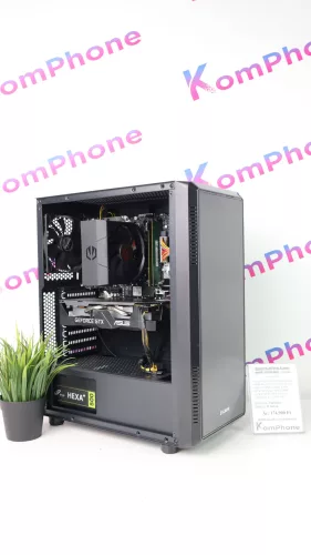 Gamer számítógép Asrock B450M R7 2700 16GB DDR4 512GB SSD GTX 1660 Super 6GB ZALMAN S4 FSP 500W - használt