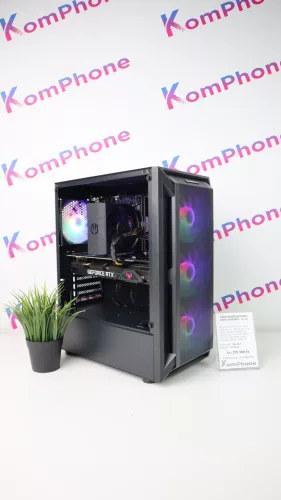 Gamer számítógép ASUS B450M R7 5700 32GB DDR4 512GB SSD RTX 3060 12GB Rampage SHIVA Cooler Master 650W - használt