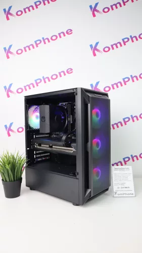 Gamer számítógép ASRock A520M R5 5500 16GB DDR4 500GB SSD RX 5700XT 8GB Rampage SHIVA Seasonic 650W - használt