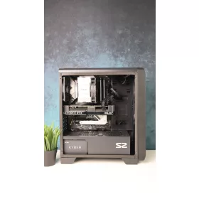   Gamer számítógép ASRock X570 R7 5700X 32GB DDR4 1TB SSD RTX 4070 12GB Zalman S2 TG ADATA 750W - használt