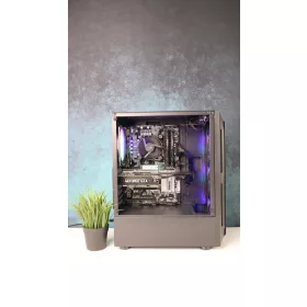   Gamer számítógép ASROCK Z270 i5 7600 8GB DDR4 512GB SSD GTX 1660 Ti 6GB Rampage SHIVA DeepCool 400W - használt
