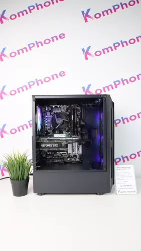 Gamer számítógép ASROCK Z270 i5 7600 8GB DDR4 512GB SSD GTX 1660 Ti 6GB Rampage SHIVA DeepCool 400W - használt