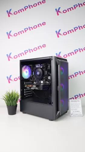 Gamer számítógép ASRock B450M R5 3600 16GB DDR4 512GB SSD GTX 1660 Super 6GB Rampage SHIVA DeepCool 400W - használt