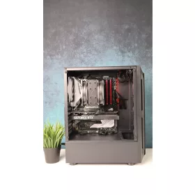   Gamer számítógép Asus Z370A i7 9700 16GB DDR4 512GB SSD RTX 3060 12GB Rampage SHIVA Adata 600W - használt