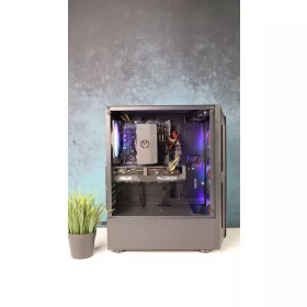   Gamer számítógép ASUS H510M i5 11400F 16GB DDR4 500GB SSD RX 6600 8GB Rampage SHIVA FSP 500W - használt